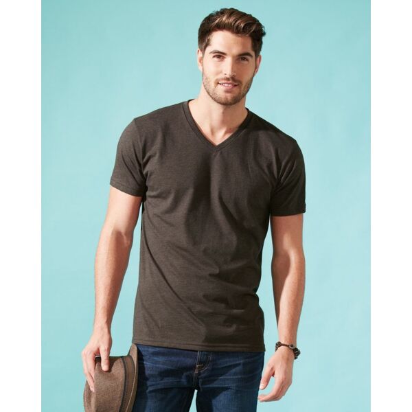 Men's CVC V-Neck T-Shirt Thumbnail